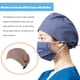 thumbnail image 3 of Guardurnaity Musulmán Turbante Bouffant Caps Botón Hijabs Sombreros Plisado Chemo Head Wrap Sombreros caqui, 3 of 6