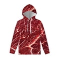 thumbnail image 3 of Sudadera con capucha con estampado 3D de carne roja para hombres y mujeres, moda Harajuku, ropa de calle, ropa informal con personalidad, 3 of 5