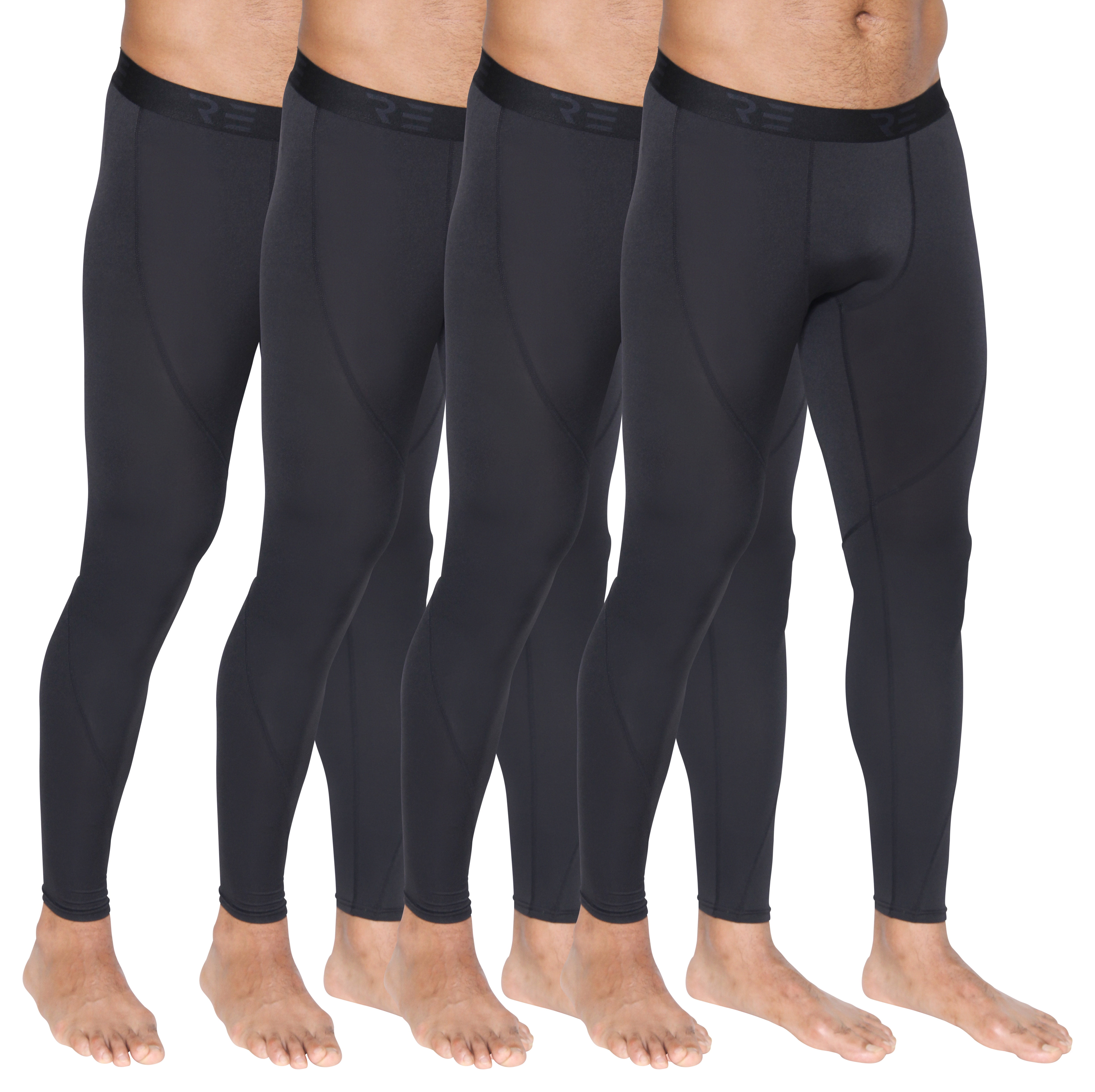 Men's Compression Pants Baselayer Cool Dry Running Sport Leggings Active Bottom 