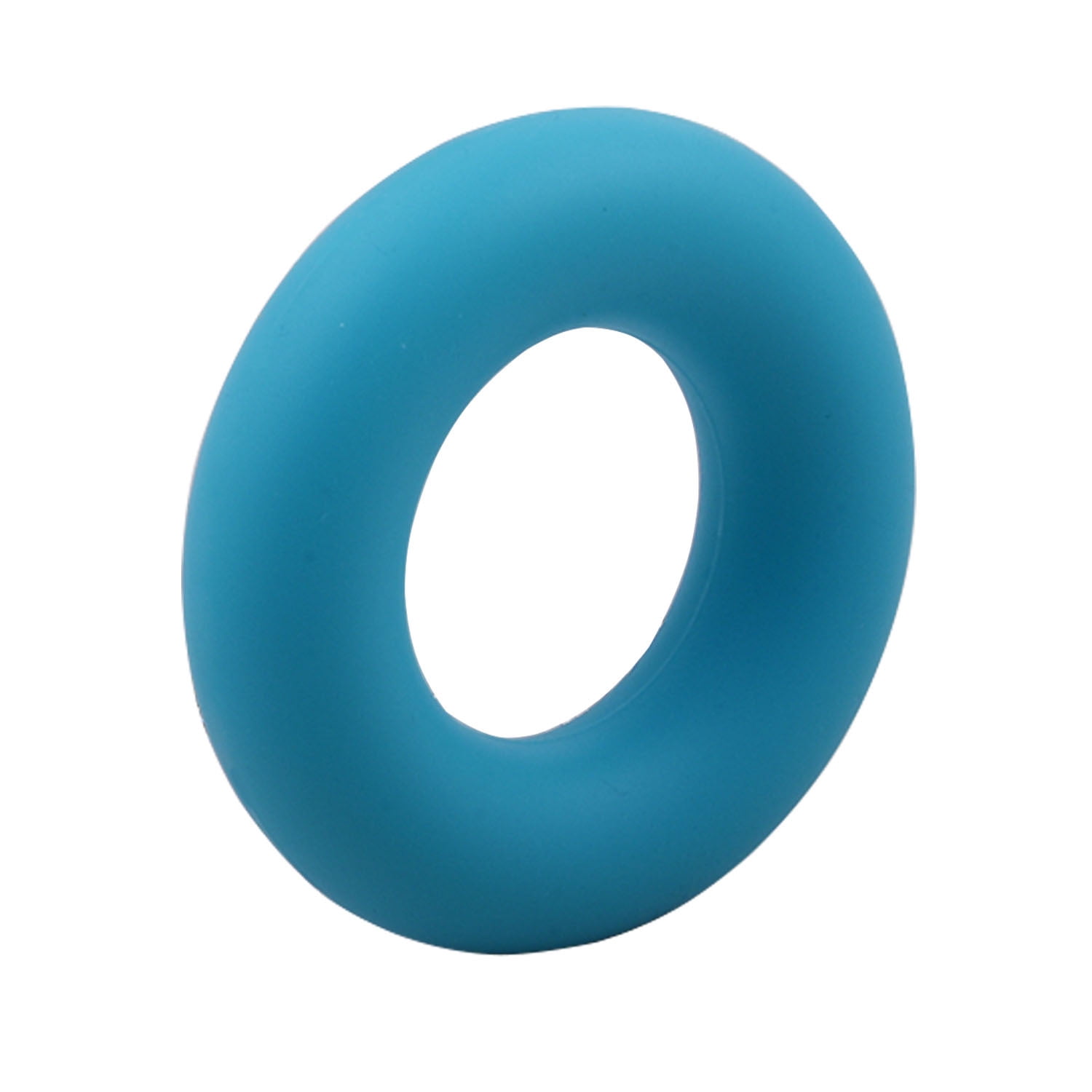 Hand Grip Strength Trainer Silicone Elastic Ring Glossy Non Slip Grip Exerciser for Stress Relief Fitness Training