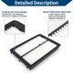thumbnail image 4 of Filtro de Aire del Motor de Coche Unique Bargains No.28113-C1100/28113C3100 para Hyundai Sonata 2.0L 2.4L 2015-2019 Elemento de Filtro de Larga Vida 1 Pcs, 4 of 7