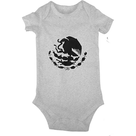 

Mexico Flag Eagle Baby Jersey Bodysuit Romper Jumpsuit Short Sleeve T-Shirt Playsuit
