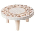thumbnail image 1 of Wooden Plant Stand Potted Plants Riser Plant Shelf Balcony Potted Plant Holder, 1 of 9