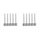 thumbnail image 3 of Soidarity 5 Pieces Inflating Pump Needle Stainless Wear-resistant Professional Air Adaptor Inflation Valves Volleyballs Pump plata 5 piezas 2piezas Soidarity CBP432848, 3 of 6