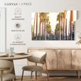 thumbnail image 5 of Elephant Stock Palm Trees In Los Angeles Wall Art - Horizontal Multi Panel Canvas - Dining Room Wall Decor - Floral And Botanical Multi Panel - White And Beige Decor - 74" x 48", 5 of 8