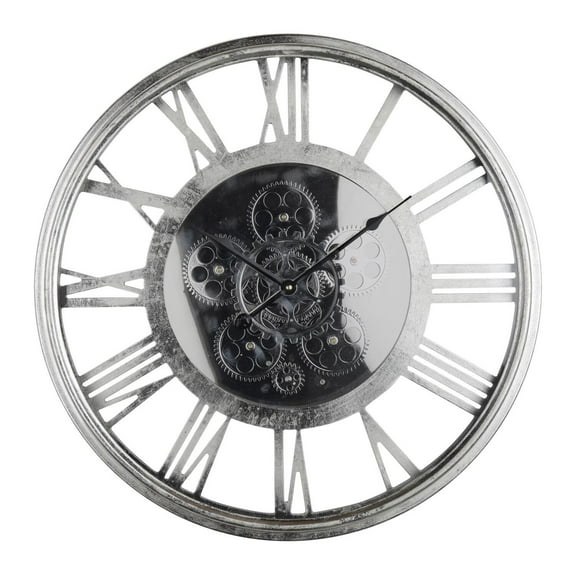 A&B Home Hereford Transitional Round Clock, 21.5 by 3-Inch