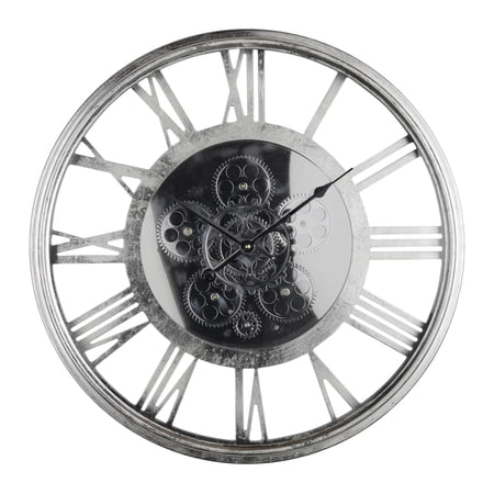 A&B Home Hereford Transitional Round Clock, 21.5 by 3-Inch