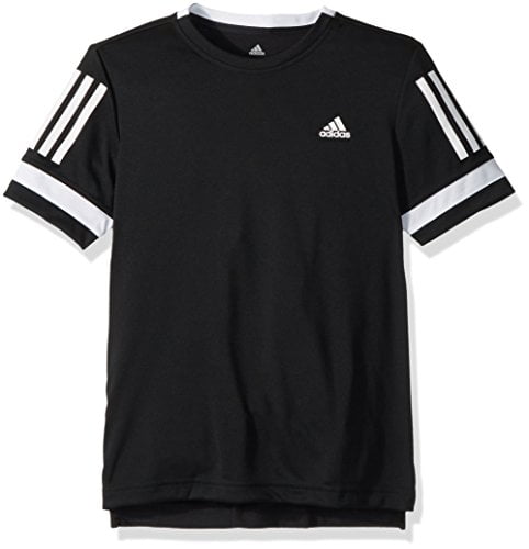 adidas 3 stripes tee black