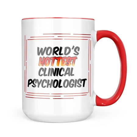 

Neonblond Worlds hottest Clinical Psychologist Mug gift for Coffee Tea lovers