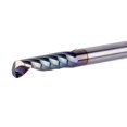 thumbnail image 3 of SpeTool 5PCS O Flute TAC Coated Spiral CNC Router Bit 1/4 Inch Shank 1 Inch Cutting Length, Single Flute End Mill for Acrylic Aluminum Wood Cut, 3 of 8
