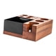 thumbnail image 3 of Distribuidor de prensado de espresso Portafiltros Caja de golpeteo de espresso Café de madera Aplicable 58 mm, 3 of 9