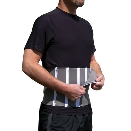 Evelots Neoprene 5 Zipper Adjustable Weight Loss Slimming