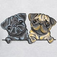 thumbnail image 3 of CafePress - Pug Pals Hoodie (Dark) - Pullover Hoodie, Hooded Sweatshirt, 3 of 3