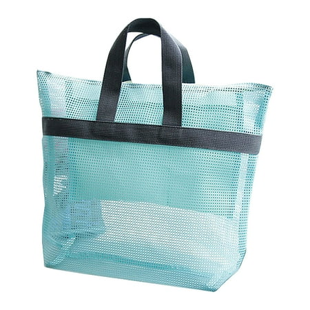 

Children s Meshs Beach Breathable Sea Shell Bags Adjustable Carrying Straps