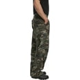thumbnail image 5 of Big & Tall Brandit M65 Cargo Long Pants (Woodland Camo 7XL), 5 of 8