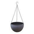 thumbnail image 2 of Plertrvy Clearance Rattan Plastic Hanging Basket Pot Succulent Green Plant Hanging Pot Self-Absorbent Hydroponic Hanging Orchid Pot Honeycomb Hanging Flower Pot,, 2 of 7