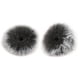 thumbnail image 2 of Microphone Windshield Furry Fur Windproof Muff Windscreen Cover For Sony Rode Boya Lapel Lavalier Mic 5mm 10m WindShield, 2 of 5