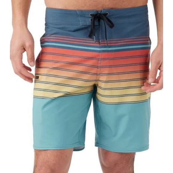 O'Neill Men's 4-Way Stretch 8" Inseam Boardshort, Multicolor 36