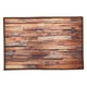 thumbnail image 1 of Alfombrilla lavable para cocina, dormitorio, pasillo, baño y balcón, alfombra antideslizante con vetas de madera, 1 of 8