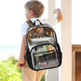 thumbnail image 7 of ALAZA Clear Backpack Dream Cat Christmas PVC Transparent BookBag, 7 of 7
