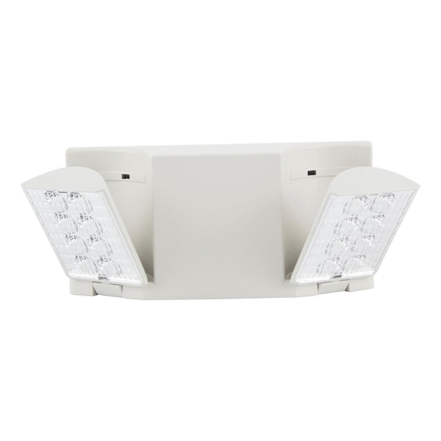 Luminario Led Emergencia Recargable Estevez 2 Cabezales 4.2W