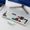 thumbnail image 6 of MageGee Creamy Keyboard,K2 Keyboard Wired RGB Backlit 104 Keys Waterproof Ergonomic Keyboards,PC for PC/loptop/MAC, 6 of 8