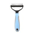 thumbnail image 1 of Mistaha Double-sided Pet Grooming Brush Pet Dematting Comb Undercoat Rake Shedding Brush for Pets Mats & Tangles Removing, 1 of 8