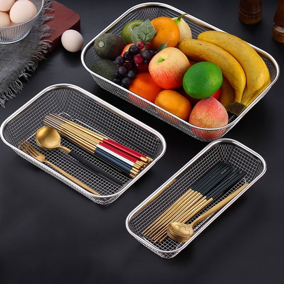 PTOOTP Stainless Steel Kitchen Tool for Food Cleaning, Draining, and Prep - , Easy to Use, Essential Cooking Utensil