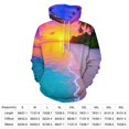 thumbnail image 2 of Tropical Sunset Beach Paradise 3D Print Hoodie Men Women Autumn Thin Pullover Sweatshirt Vintage Streetwear Tops, 2 of 6