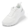 thumbnail image 1 of Zapatillas Roabes con puntera ancha para mujer, color blanco, talla 36, 1 of 9