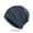 Navy, variant on Winter Hats Beanie Men Women Hat Warm Chunky Cable Knit Hats Soft Thick Cute Knitted Cap For Cold Weather Pile Of Hats Skull Caps Hats for Women Coffee One Size