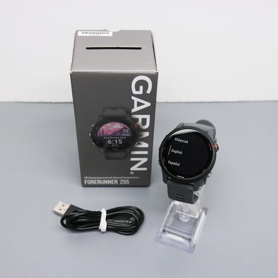 Pre-Owned GARMIN Forerunner 255 GPS Smart Watch, 4GB, Slate Gray