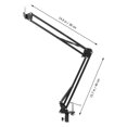 thumbnail image 5 of Bamboohart Pince de Table Réglable pour Grand Usage Support de Webcam Lot de 1, 5 of 5