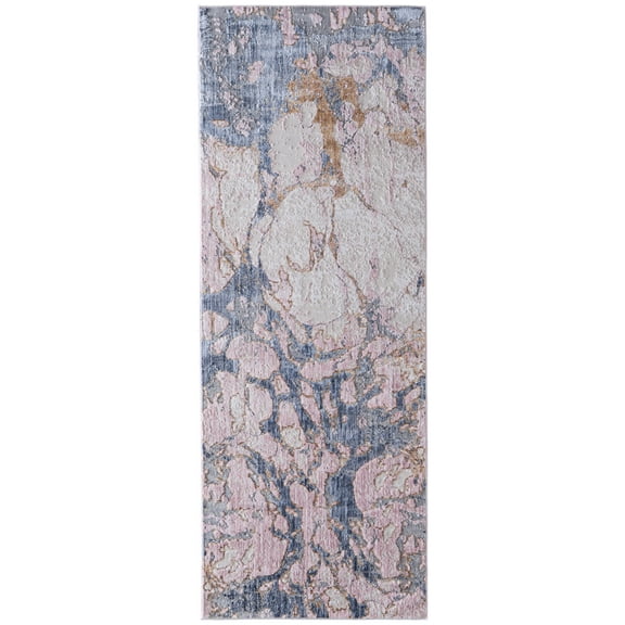 Feizy Laina, 3' x 8' Runner Easy Care Pet & Kid Friendly Stain Resistant Floor Rug for Living room Bedroom