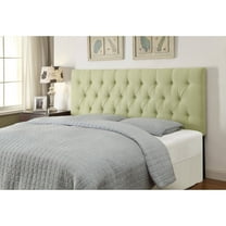 Queen Upholstered Headboard, Tuxedo Lime