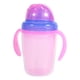 thumbnail image 1 of Taza con pajita para bebé biberón colorido de 230 ml biberón para recién nacido taza con pajita para bebé biberón infantil con asas dobles color rosa ANGGREK Otros, 1 of 3