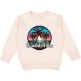 thumbnail image 2 of Inktastic Tropical Vacation Coastal Vibes Quote Toddler Sweatshirt, 2 of 4