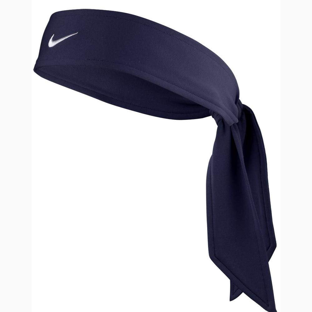 Nike nkNJN85416OS Dri-Fit Head Tie 2.0 Midnight Navy/White Size One ...