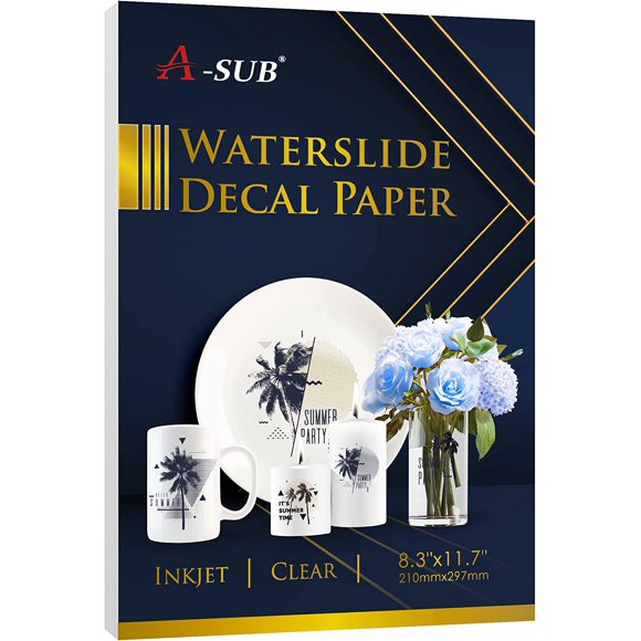 Inkjet Waterslide Decal Paper