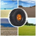 thumbnail image 4 of Yeacher 4PCS 1.9in Crawler RC Rubber Tires with Metal Rim for 1/10 RC Rock Crawler, 4 of 8