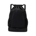 thumbnail image 3 of Vsenkes Tennis Backpack Large Capacity Portable Racquet Carrying Bag Sports Backpack Black, 3 of 9