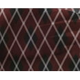 thumbnail image 4 of oneOone Georgette Viscose Maroon Fabric Argyle Check Craft Projects Decor Fabric Printed By The Yard 42 Inches Wide, 4 of 4