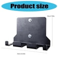 thumbnail image 5 of hejhncii Vertical Home Gym Bar Holder Wall Mount Rod Storage Rack Home Gym Equipment, 5 of 8