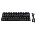 thumbnail image 2 of Wired Gaming Keyboard, Mechanical RGB Backlight Keyboard, Portable 68 Keys Keyboard With Blue Switch, Anti Ghosting For Win, 2 of 8