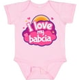 thumbnail image 3 of Inktastic I Love My Babcia Girls Girls Baby Bodysuit, 3 of 5