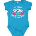 thumbnail image 3 of Inktastic My 1st Day of the Dead with Sugar Skulls and Flowers Boys or Girls Baby Bodysuit, 3 of 5