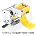 thumbnail image 2 of Maquina Para Hacer Pasta y Ravioles Frescos Manual Acero Inoxidable You, 2 of 6