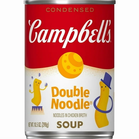 Campbell's Condensed Double Noodle Soup, 10.5 oz pack of 3