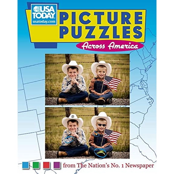 Pre-Owned USA Today Puzzles: USA TODAY Picture Puzzles Across America (Paperback)