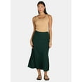 thumbnail image 2 of Time and Tru Women's Maxi Slip Skirt, Sizes XS-XXXL, 2 of 6
